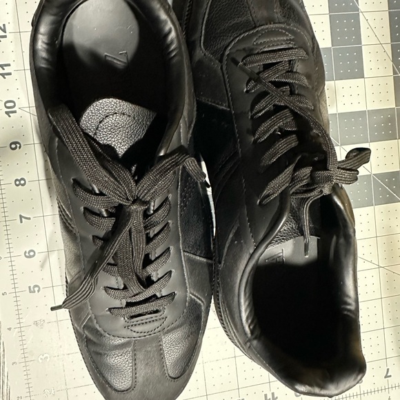 Zara LEATHER SNEAKERS size 7 - Picture 2 of 2